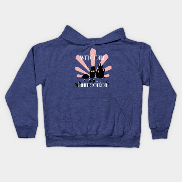 Life Under the Sea Kids Hoodie by linksarsenal